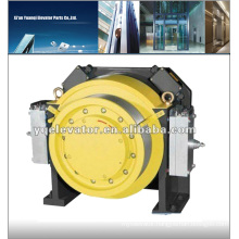 elevator traction machine, elevator transmission, elevator motor traction machine